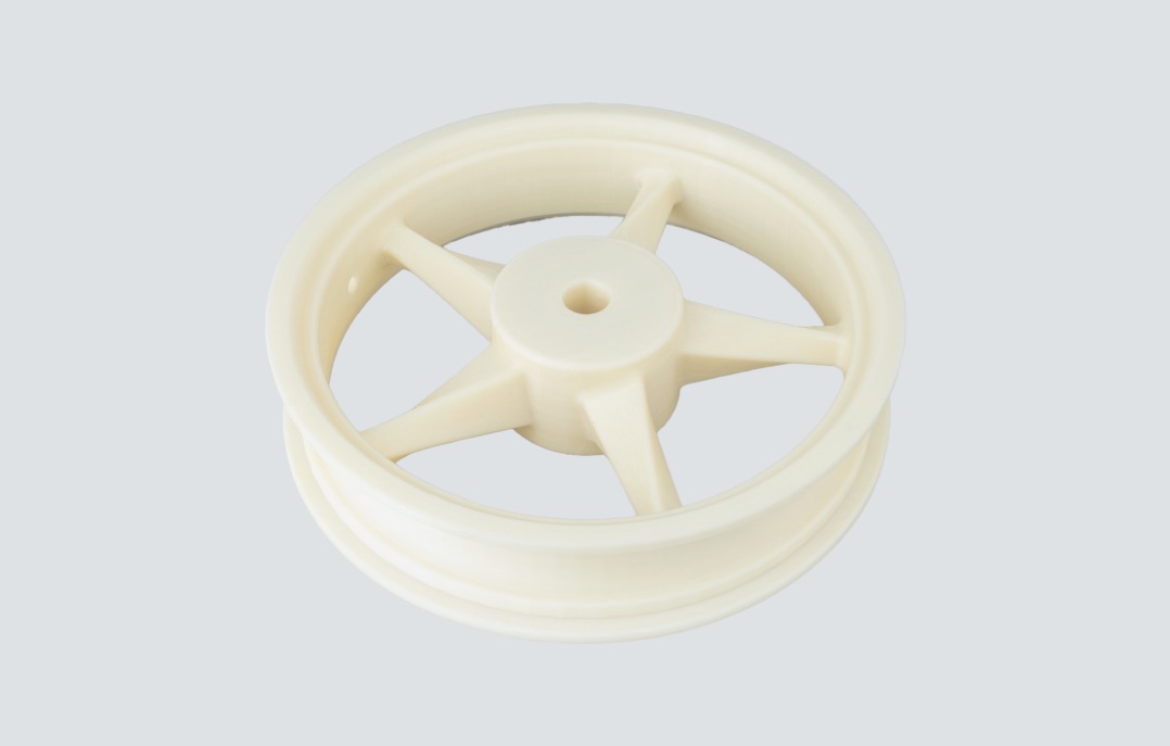 Verification design of small work wheel rim